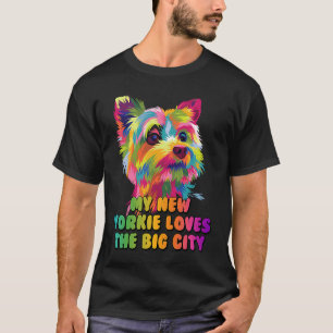 Camiseta A mi neoyorquino le encanta el territorio de la ci