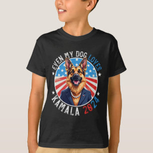 Camiseta A mi perro le encanta la diversión del pastor alem