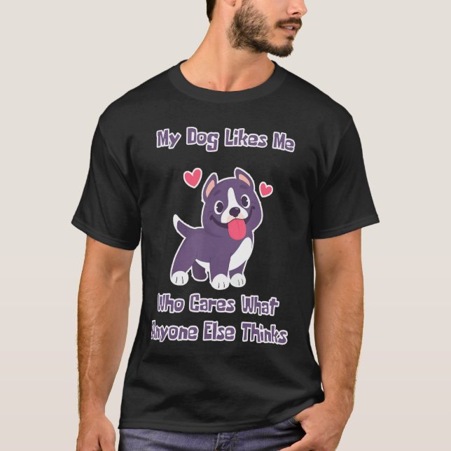 Camiseta A Mi Perro Le Gusta Que Diga El Perro (Anverso)