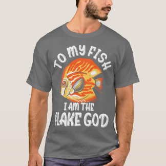 Camiseta A mi pescado soy el regalo de Dios de Flake Aquari