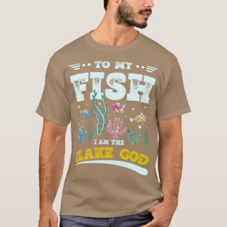 Camiseta A mi pescado soy el regalo de Dios de Flake Aquari