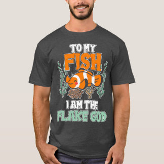 Camiseta A mi pescado soy el regalo de Dios de Flake Aquari