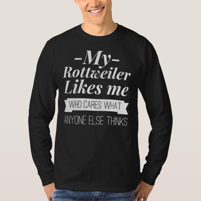 Camiseta A mi rottweiler le gusta el Scoop de mi fogón (Anverso)