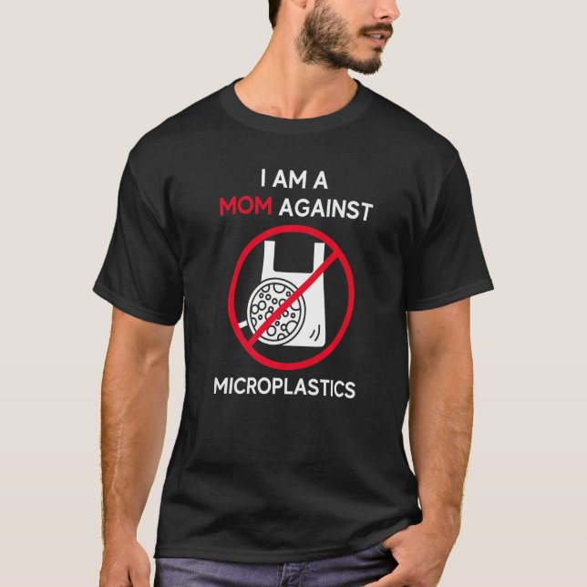 Camiseta A Mom Against Microplastics Plastic Debris In The  (Anverso)