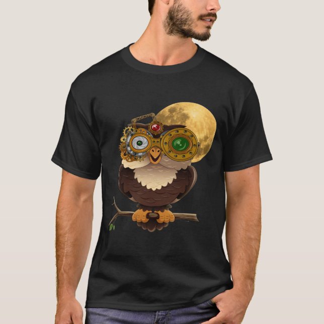 Camiseta A most Curious Owl (Anverso)