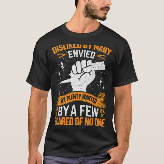 Camiseta A Muchos Envidiados Por Plenty Wanted Eletrici Les (Anverso)