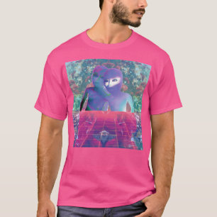 Camiseta A N Y B O D Y H O M E - Estética de la onda de vap