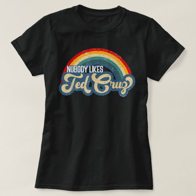 Camiseta A nadie le gusta la cosecha del arcoiris de Ted Cr (Diseño del anverso)