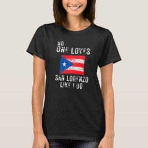Camiseta A nadie le gusta San Lorenzo como a Puerto Rico