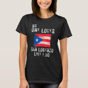 Camiseta A nadie le gusta San Lorenzo como a Puerto Rico
