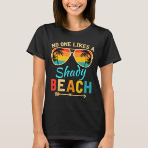 Camiseta A Nadie Le Gusta Un Modo Vacacional De Playa Sombr