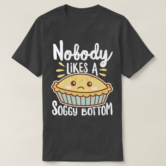 Camiseta A Nadie Le Gusta Un Pie Kawaii De Fondo Soggy (Diseño del anverso)