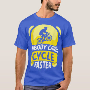Camiseta A nadie le importa ir más rápido diciendo Motivaci