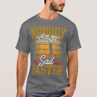 Camiseta A nadie le importa navegar más rápido Sayi por la 