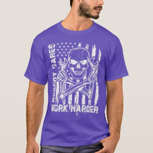 Camiseta A nadie le importa trabajar más duro autocollant d