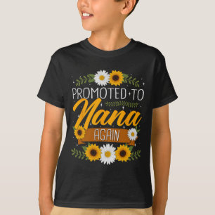 Camiseta A Nana Nuevamente Sunflower Por Primera Vez Nueva 