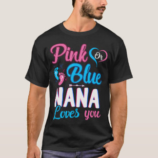 Camiseta A Nana Rosa O Azul Le Encanta La Revelación De Gén