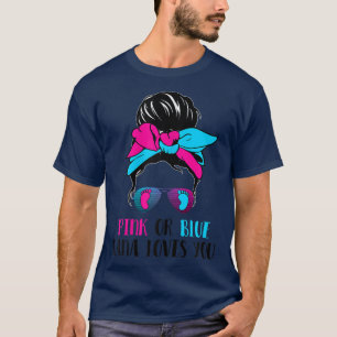Camiseta A Nana Rosa O Azul Le Encanta La Revelación De Gén