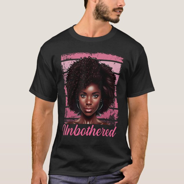 Camiseta A Natural Flair for Being Unbothered (Anverso)
