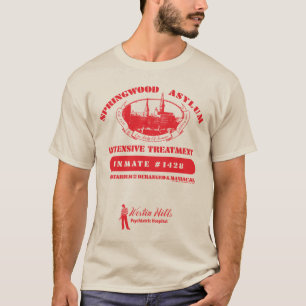 Camiseta A Nightmare on Elm Street   Springwood Asylum