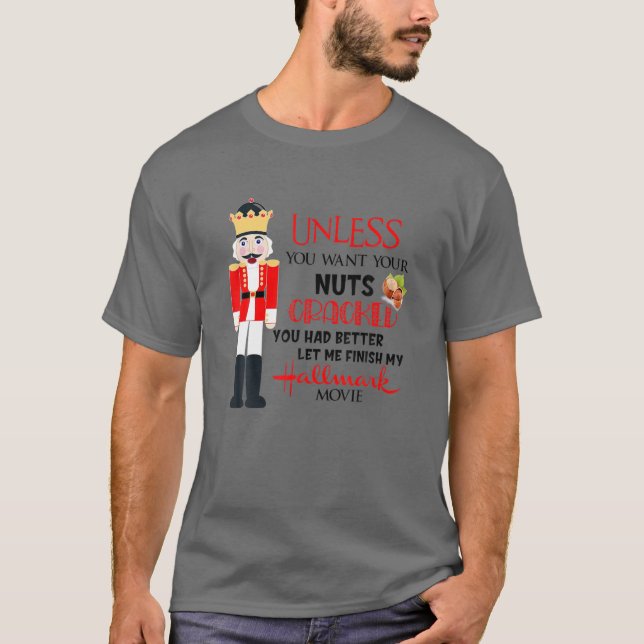 Camiseta A No Ser Que Quieras Que Te Aplasten Las Nueces, N (Anverso)