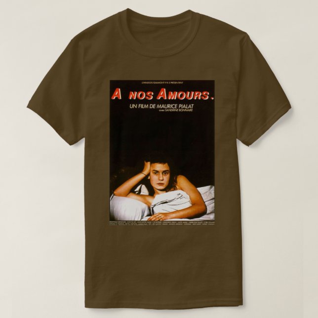 Camiseta A nos Amours Poster (Diseño del anverso)