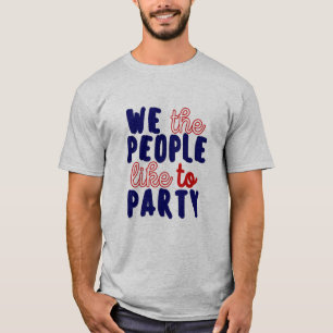 CAMISETA A NOSOTROS, A LA GENTE LE GUSTA EL FIESTA