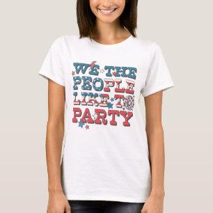 Camiseta A Nosotros, El Pueblo, Nos Gusta El Fiesta