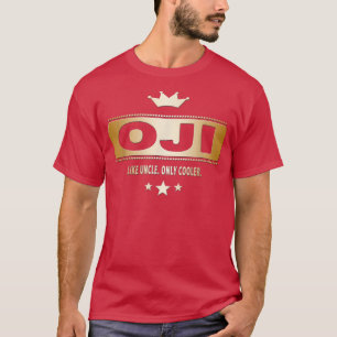 Camiseta A Oji le gusta el tío sólo el frío Tee en japonés