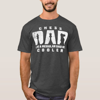 Camiseta A papá ajedrez le gusta el papá común pero la flau