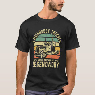 Camiseta A Papá, Conductor De Camiones Para Hombres, Le Gus
