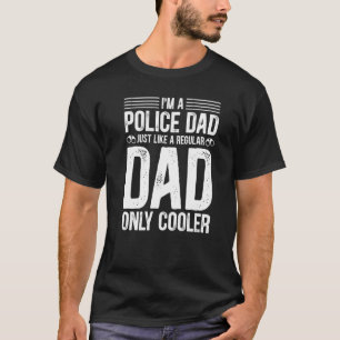 Camiseta A papá de la policía le gusta una aplicación de en