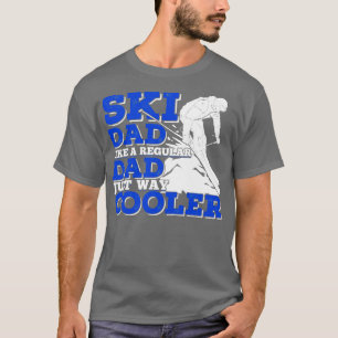 Camiseta A Papá Esquí Le Gusta Un Padre Regular Muy Fresco
