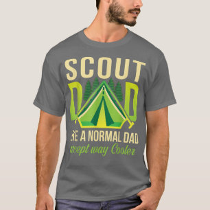 Camiseta A Papá Scout Le Gusta Un Papá Normal.