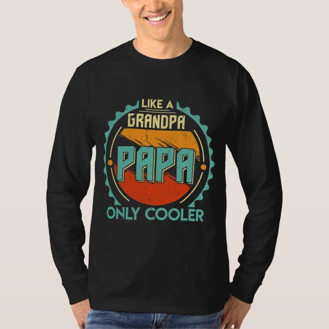 Camiseta A papá sólo le gustan los regalos de refrigerador  (Anverso)
