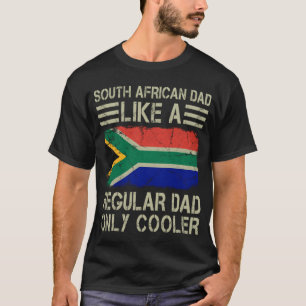 Camiseta A papá sudafricano le gusta tener un padre común y
