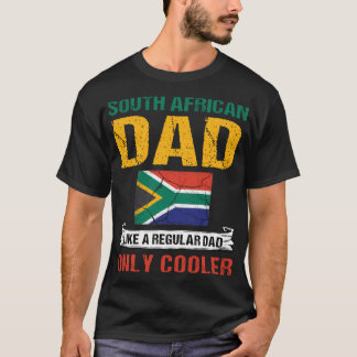 Camiseta A Papá Sudafricano Le Gusta Un Padre Regular Sólo 