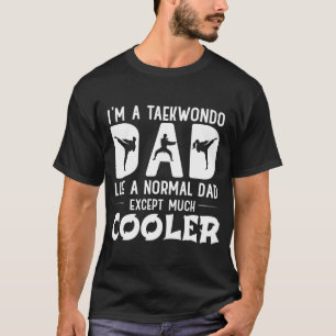 Camiseta A papá taekwondo le gustan las artes marciales de 
