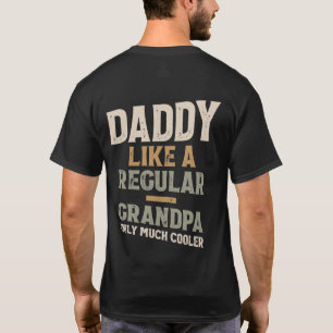 Camiseta A Papi Le Gusta Un Abuelo Regular Sólo Mucho Más F