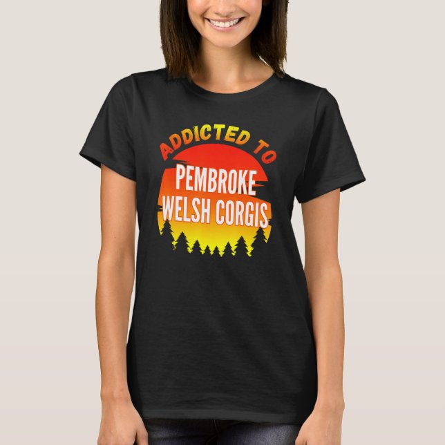 Camiseta A Pembroke Welsh Corgi Corgi (Anverso)
