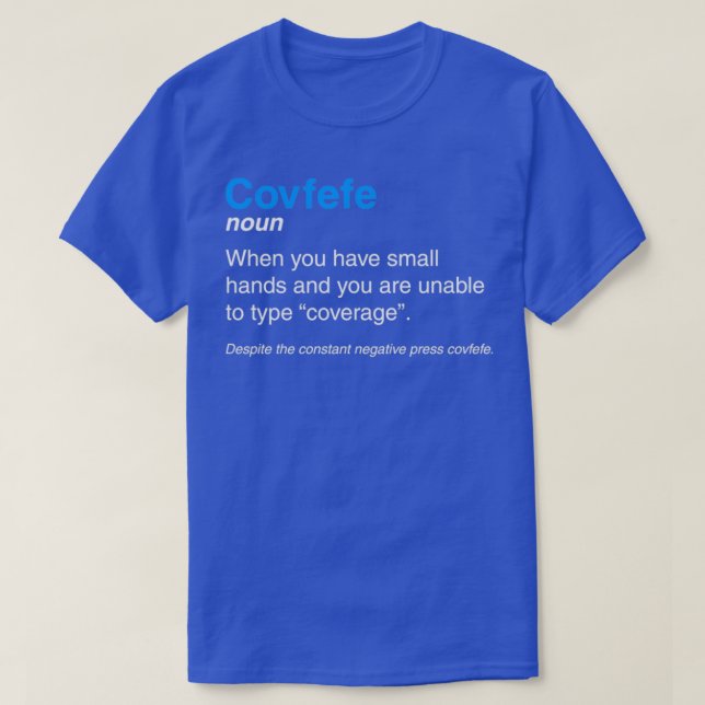 Camiseta A pesar de la constante cobertura negativa de pren (Diseño del anverso)