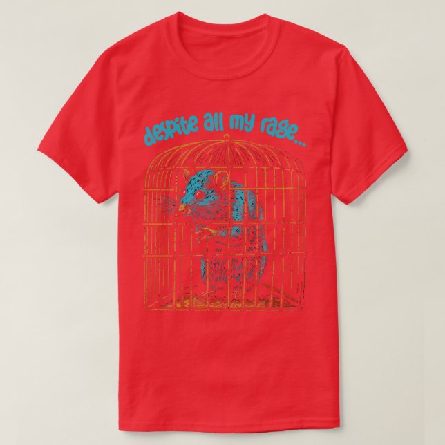 Camiseta A Pesar De Toda Mi Rabia, Sigo Siendo Solo Una Rat (Diseño del anverso)