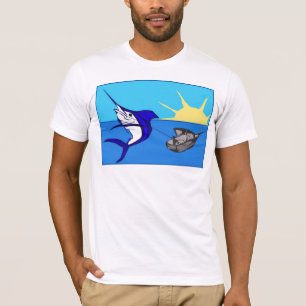 Camiseta a pescado grande