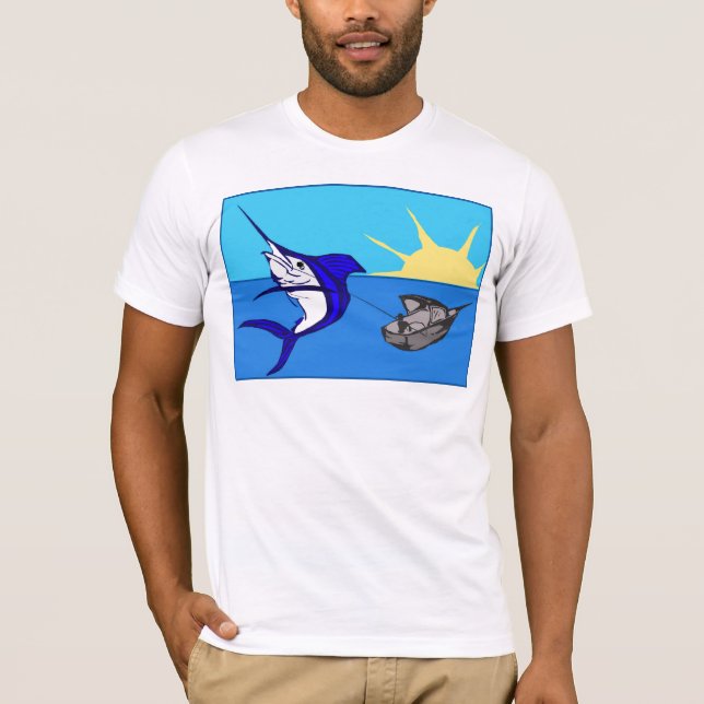 Camiseta a pescado grande (Anverso)