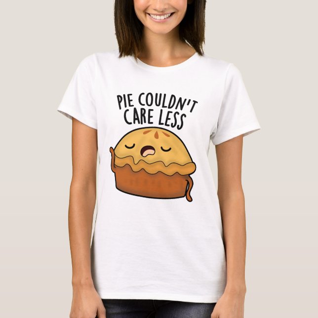 Camiseta A Pie no le importaría un bollo de comida menos di (Anverso)
