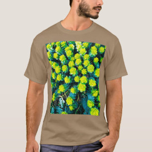 Camiseta A plant in all its growth and blossom natural back