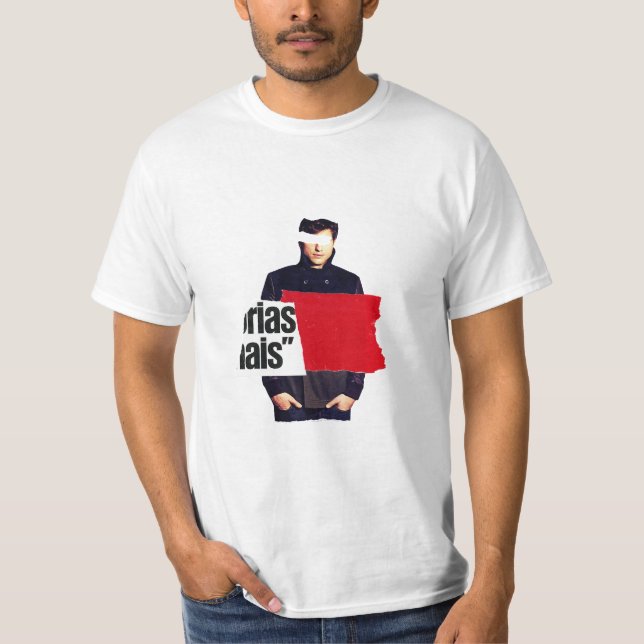 Camiseta A publicidade mente, mas vende (Anverso)
