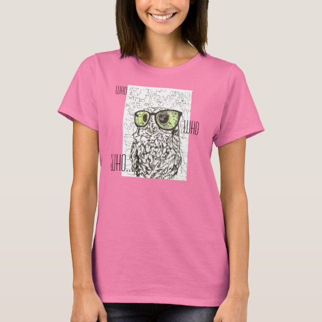 Camiseta ¿A quién estás mirando? (Anverso)