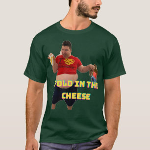 Camiseta A Quien Le Encanta La Cesta Doble En El Queso Sólo
