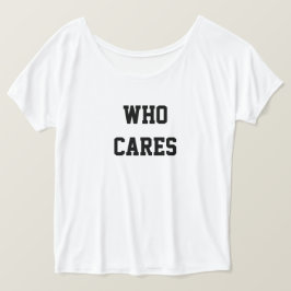 Camiseta A quién le importa